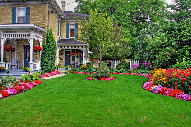 landscaping-front-porch-70_16 Озеленяване предна веранда