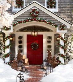 outdoor-christmas-decorating-ideas-for-front-porch-86_2 Открит Коледа декориране идеи за предната веранда