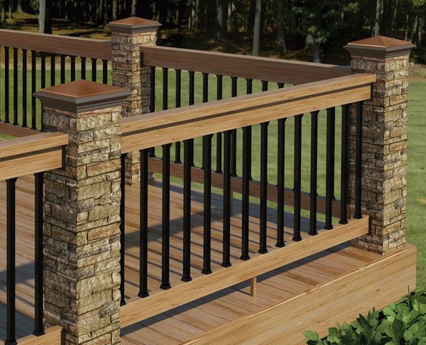 outdoor-deck-railings-ideas-74 Идеи за външни парапети
