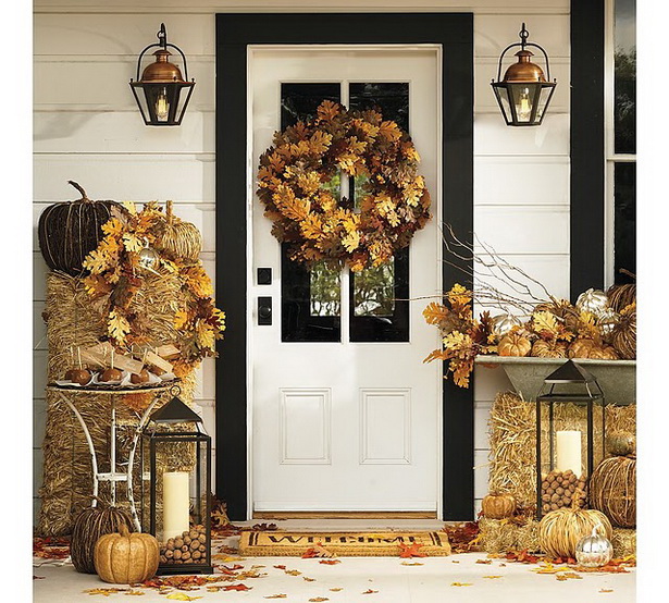 outdoor-fall-decorating-ideas-doors-porches-02_16 Открит есен декориране идеи врати веранди