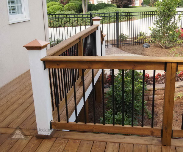 wood-deck-railing-design-ideas-54 Дървени палуба парапет дизайнерски идеи