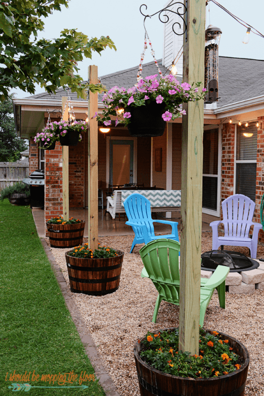 cheap-diy-backyard-patio-65 Евтини направи си двор двор