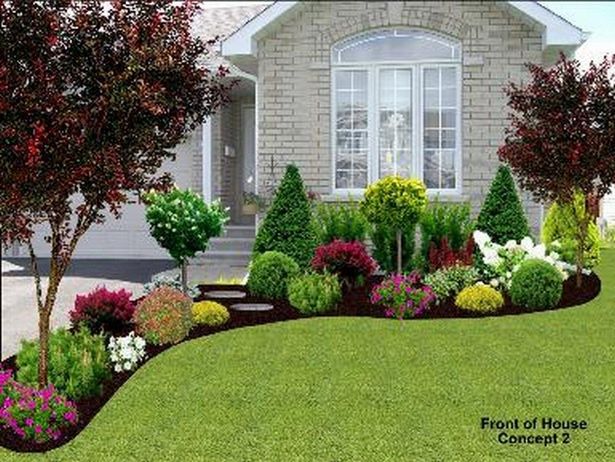 front-garden-designs-images-49_17 Дизайн на предната градина изображения