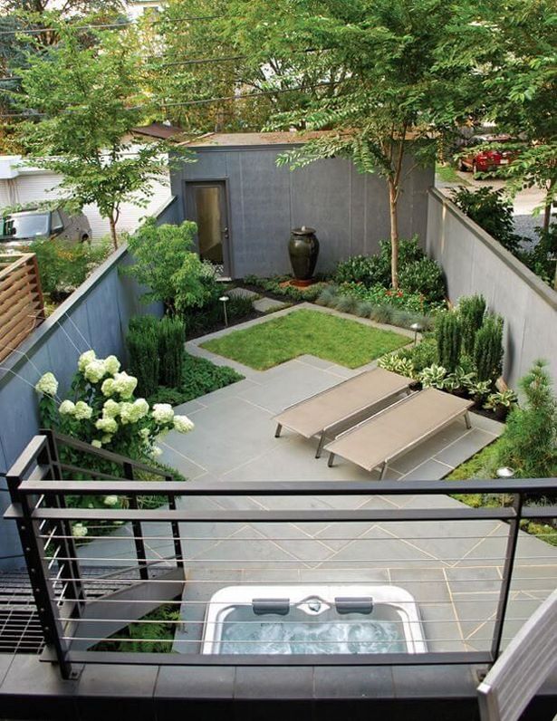 long-narrow-backyard-landscaping-65_11 Дълъг тесен заден двор озеленяване