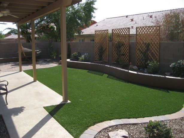 Малки правоъгълни идеи за озеленяване на задния двор