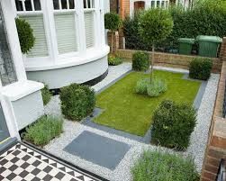 small-square-front-garden-design-47 Малък квадратен дизайн на градината