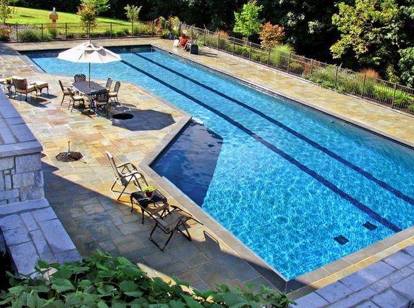 backyard-lap-pool-designs-93_9 Дизайн на басейн в задния двор