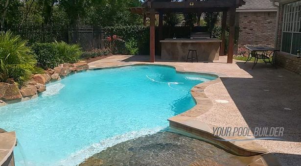 backyard-pool-and-spa-ideas-95_14 Басейн и спа идеи в задния двор