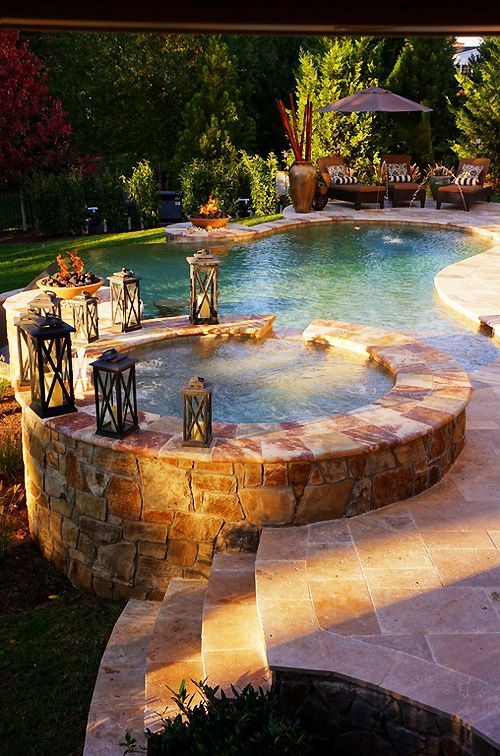 backyard-pool-and-spa-ideas-95_6 Басейн и спа идеи в задния двор