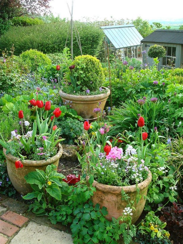 beautiful-garden-planters-88_15 Красиви градински саксии