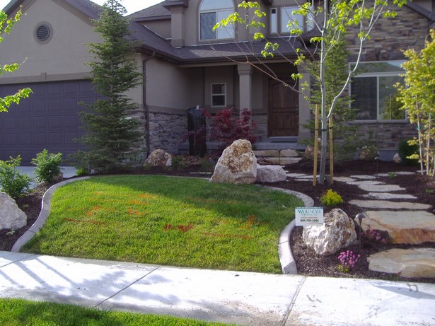 colorful-front-yard-landscaping-86_9 Цветно озеленяване на предния двор