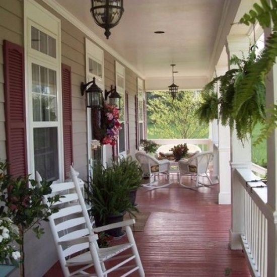 cottage-porch-design-93_5 Вила веранда дизайн