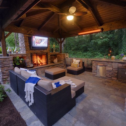 covered-patio-ideas-with-fireplace-28_2 Покрити идеи за вътрешен двор с камина