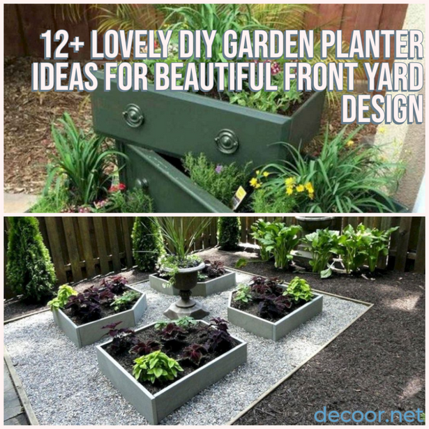 diy-garden-planters-41 Направи Си Сам градински саксии
