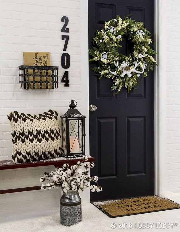 front-door-porch-decor-33 Входна врата веранда декор