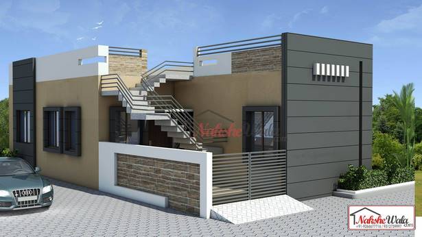 house-front-design-49 Дизайн на къщата отпред