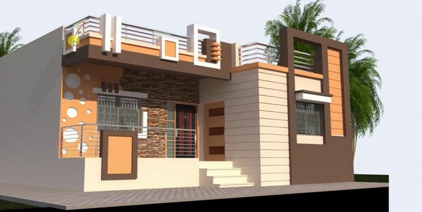 house-front-design-49_5 Дизайн на къщата отпред