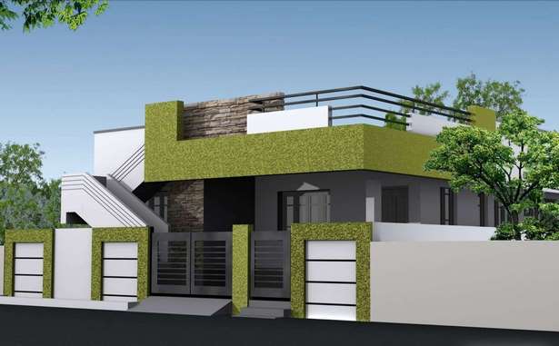 house-front-design-49_9 Дизайн на къщата отпред