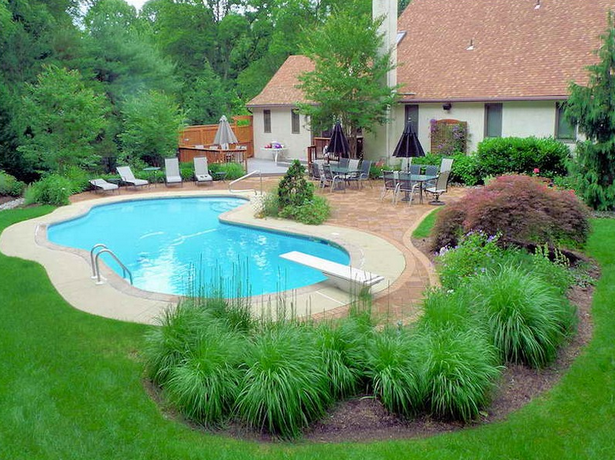 landscaping-around-pool-37 Озеленяване около басейна