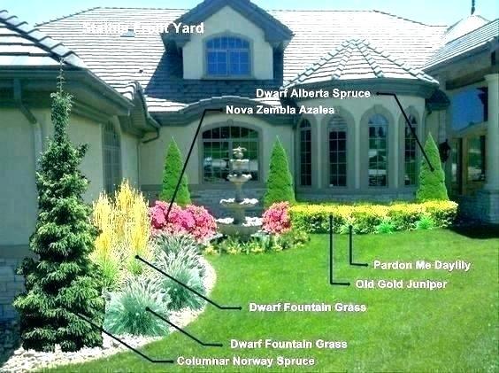 landscaping-ideas-for-the-front-of-a-house-23_13 Озеленяване идеи за предната част на къща