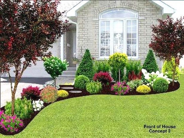 landscaping-ideas-for-the-front-of-your-house-12_13 Озеленяване идеи за предната част на къщата ви