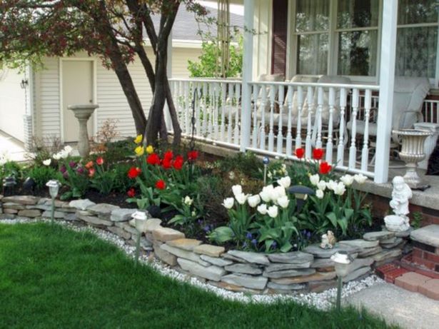 landscaping-ideas-for-the-front-of-your-house-12_18 Озеленяване идеи за предната част на къщата ви
