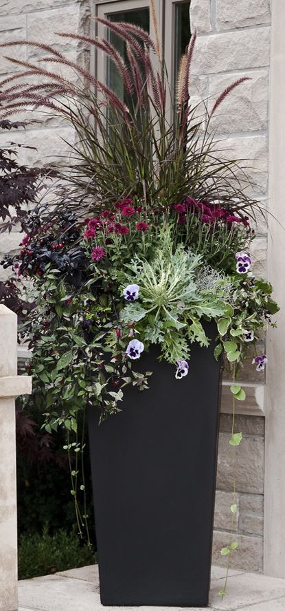 large-outdoor-flower-pot-ideas-81_17 Голям открит саксия идеи
