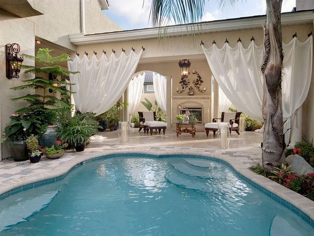 outdoor-pool-area-decorating-ideas-86_4 Открит басейн зона декоративни идеи