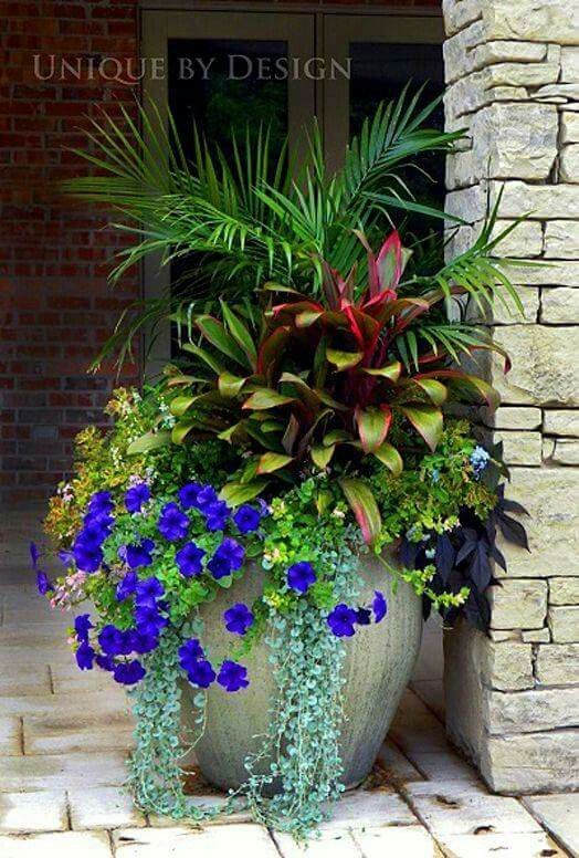 potted-flower-arrangements-outdoors-06_14 Саксийни цветни аранжировки на открито