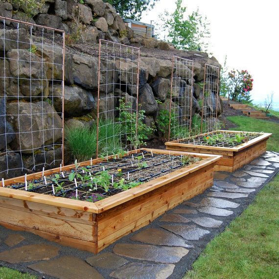 raised-garden-bed-frame-ideas-35_2 Повдигнати идеи за градинско легло