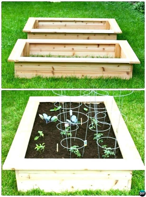 raised-garden-bed-frame-ideas-35_7 Повдигнати идеи за градинско легло