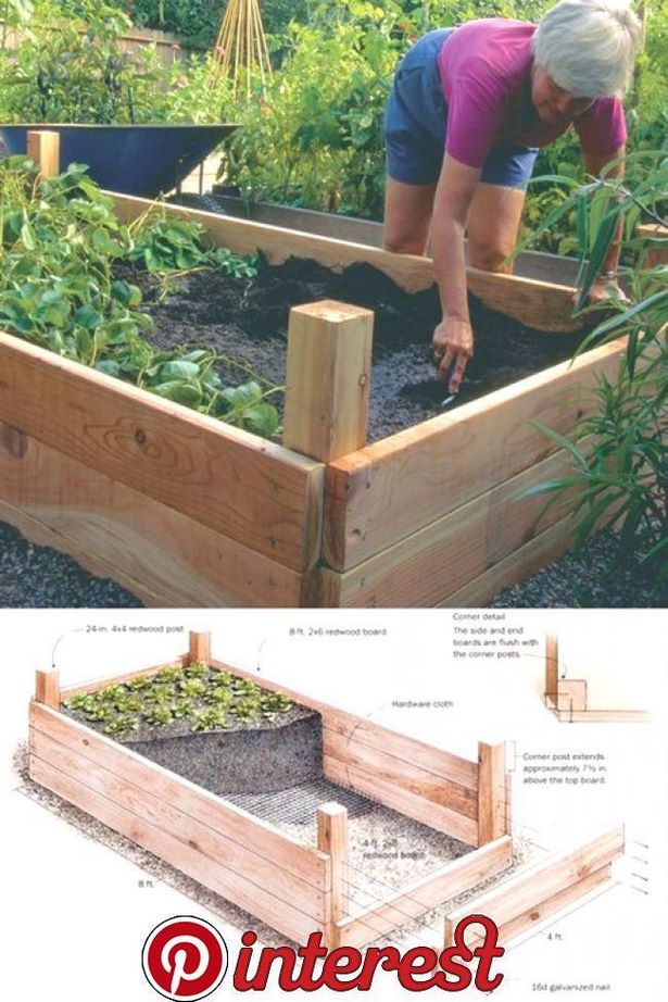 raised-garden-boxes-diy-71 Повдигнати градински кутии Направи Си Сам
