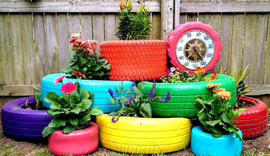 recycled-garden-ideas-27 Рециклирани градински идеи
