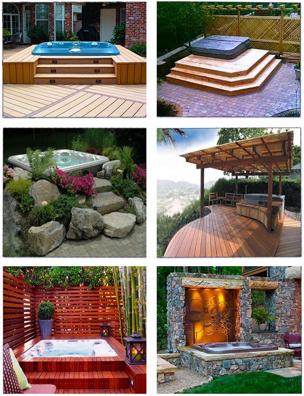 Дизайн на спа вътрешен двор