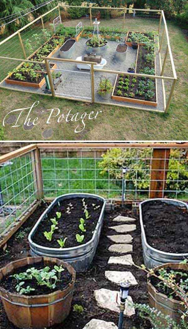 veggie-garden-beds-design-24_15 Дизайн на зеленчукови градински легла