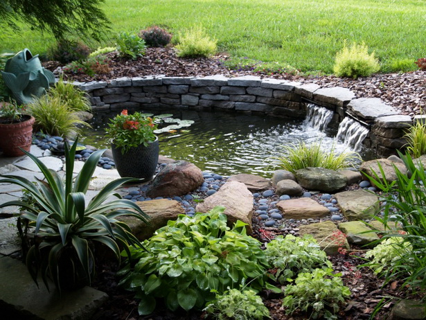 backyard-pond-design-ideas-39_8 Двор езерце дизайн идеи