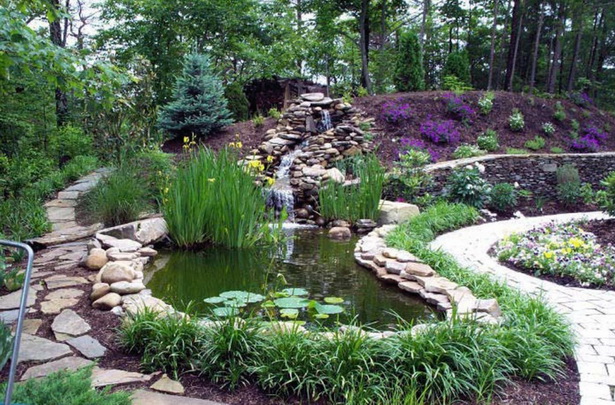 backyard-pond-design-ideas-39_9 Двор езерце дизайн идеи