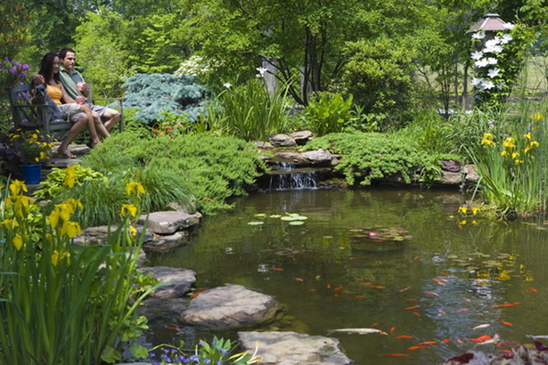 backyard-pond-ideas-small-67_8 Двор езерце идеи малки