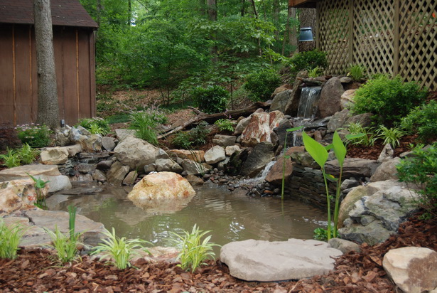 backyard-pond-landscaping-ideas-02 Двор езерце идеи за озеленяване