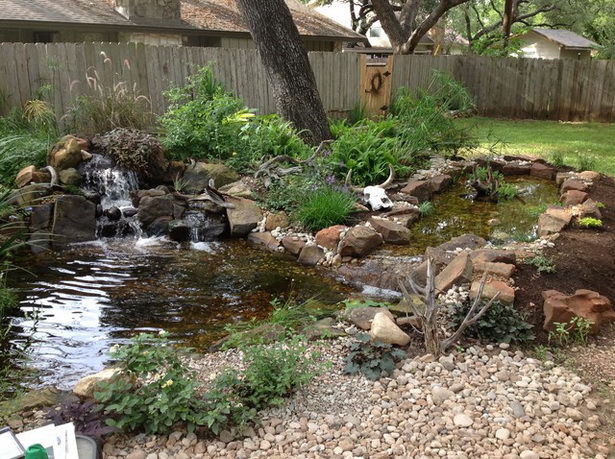 backyard-pond-landscaping-41_3 Двор езерце озеленяване