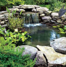 backyard-pond-waterfall-ideas-55_15 Двор езерце водопад идеи