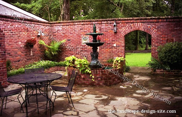 brick-wall-patio-designs-48_17 Тухлена стена дизайн вътрешен двор