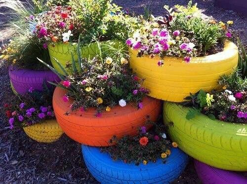 Декоративни градински идеи