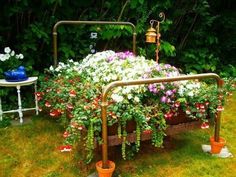 Лесни идеи за цветна градина