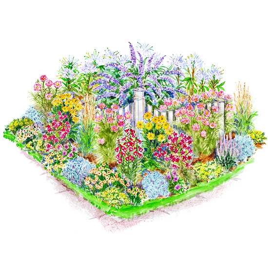 garden-bed-flowers-72_6 Градински цветя легло