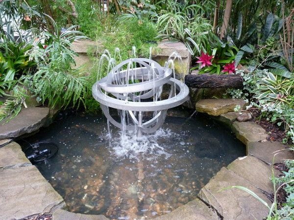 garden-pond-fountain-ideas-65_13 Градинско езерце фонтан идеи