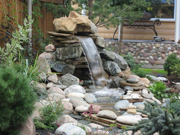 garden-pond-fountain-ideas-65_19 Градинско езерце фонтан идеи