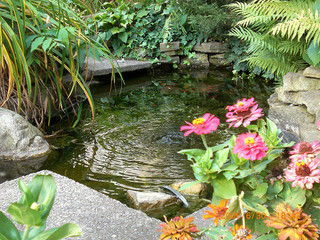 garden-pond-ideas-for-small-gardens-36_10 Градински езерце идеи за малки градини