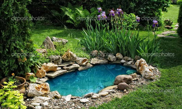 garden-pond-ideas-for-small-gardens-36_15 Градински езерце идеи за малки градини