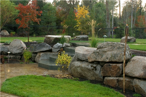 landscaping-ideas-boulders-73_7 Озеленяване идеи камъни